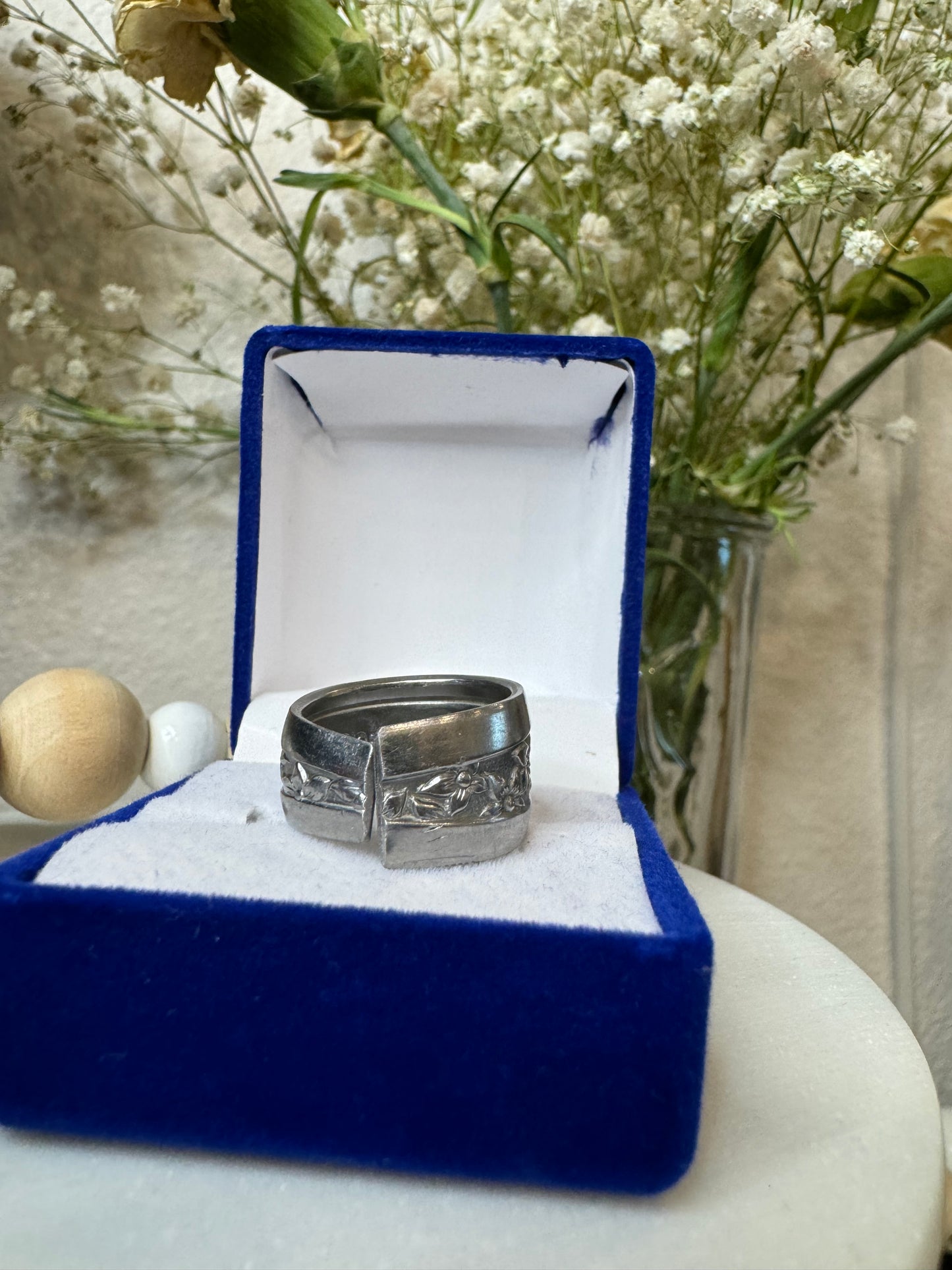 Floral Spoon Ring