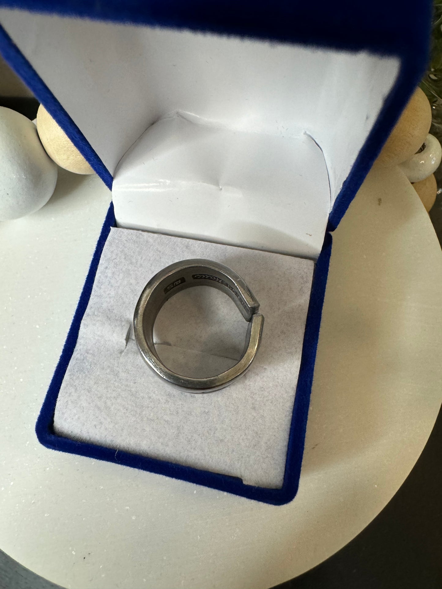 Leafy Upcycled Spoon Ring
