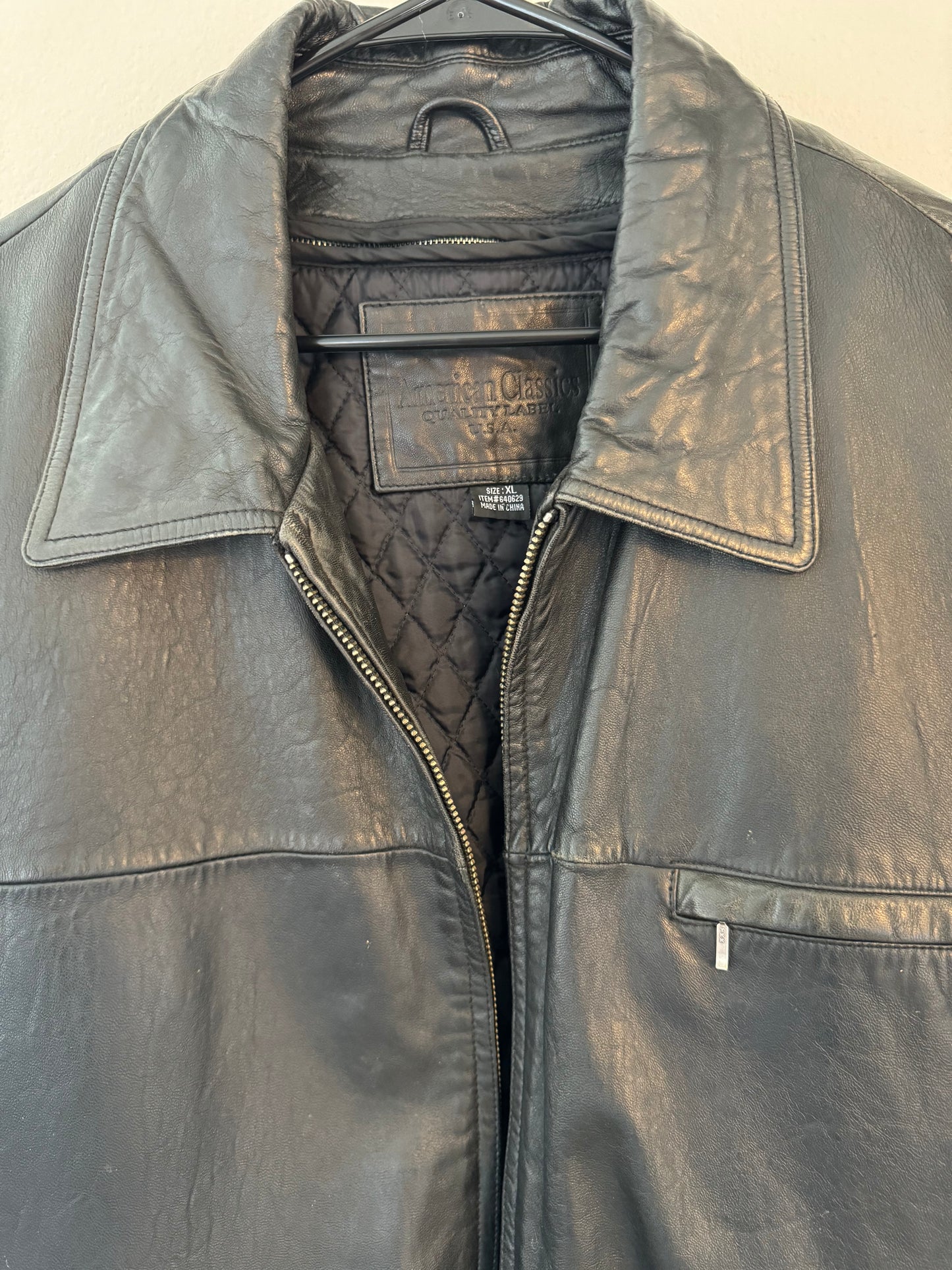 American Classics Leather Jacket XL