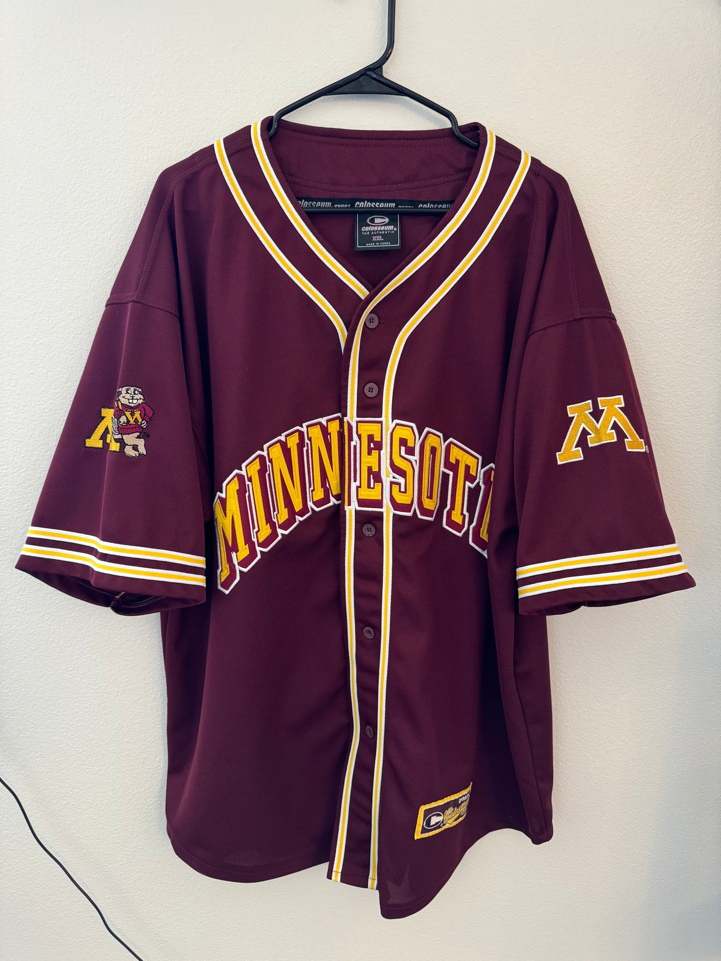 Minnesota Authentic Colosseum Athletic Jersey XXL