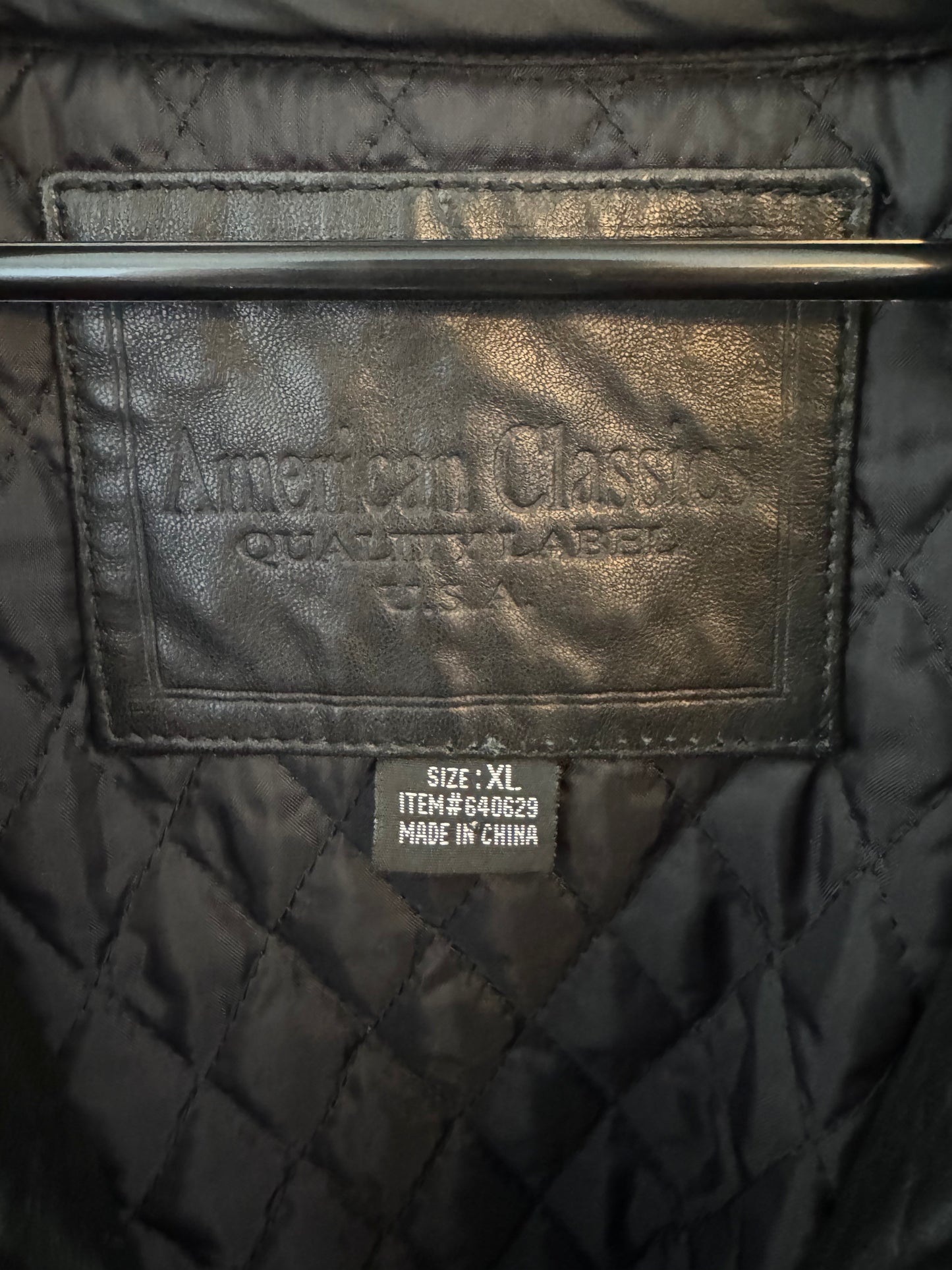 American Classics Leather Jacket XL